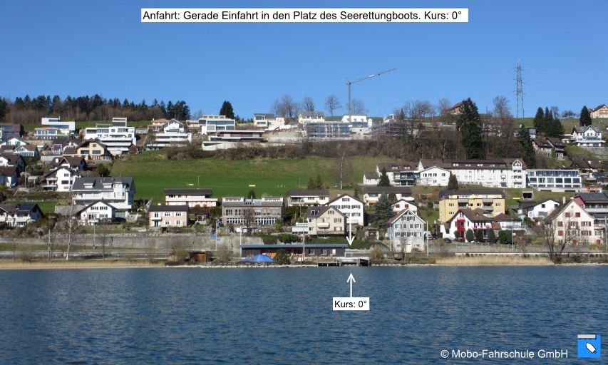 Zufahrt Schmerikon Seepolizei